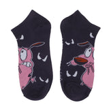 Courage The Cowardly Dog Ankle Socks 5-Pack Set