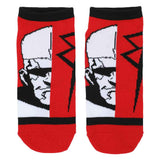 Cyberpunk EdgeRunners Characters Ankle Socks 5-Pack Set Maine Red Black