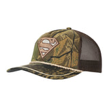 DC Comics Superman Camo Flat Bill Snapback Hat