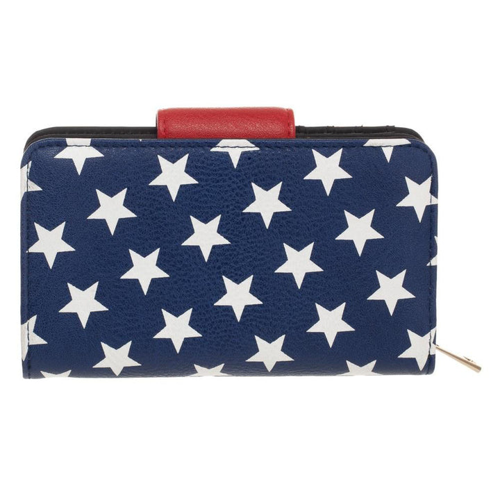 DC Comics Wonder Woman Bi-fold Wallet Back
