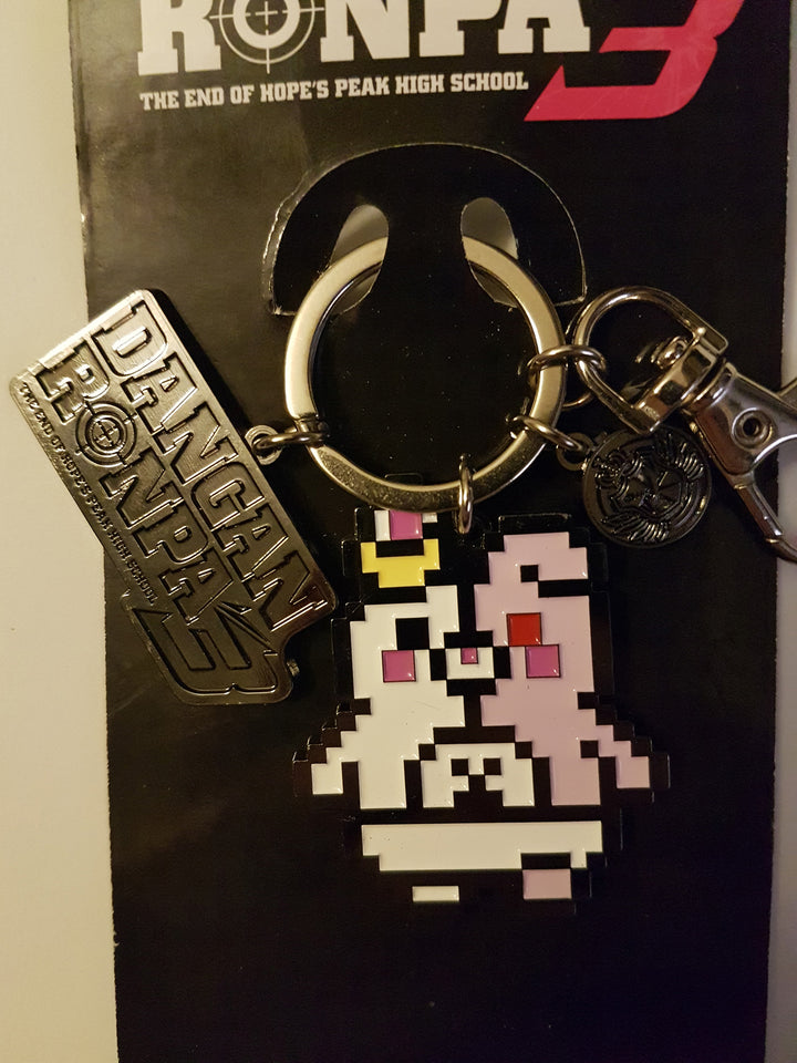 Danganronpa 3 Monomi Usami Metal Keychain Close Up