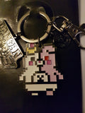 Danganronpa 3 Monomi Usami Metal Keychain Monomi Close Up