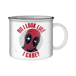 Deadpool Do I Look Like I Care Ceramic Camper Mug 20 oz