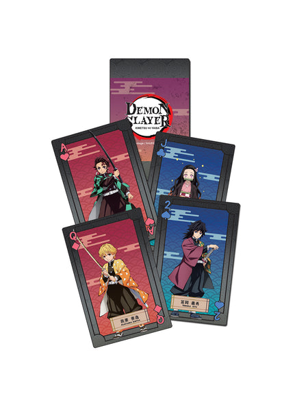 Demon Slayer Characters Playing Cards