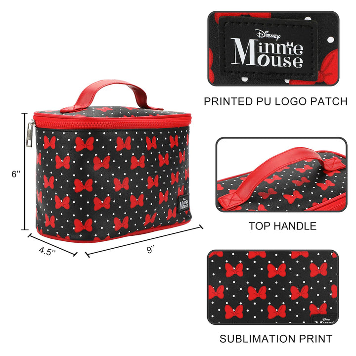 Disney Minney Mouse Bows & Polka Dots Cosmetics Bag