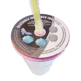 Disney Princesses Travel Tumbler With Ice Cubes Top