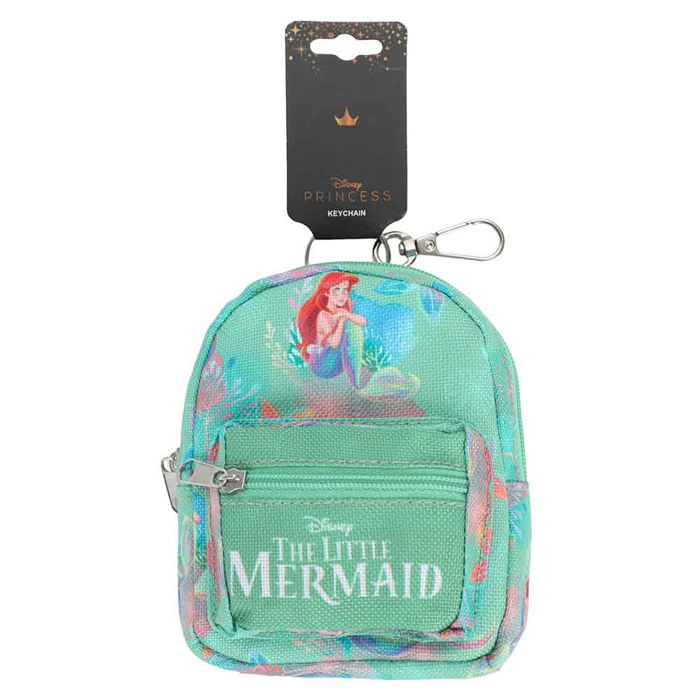 disney mini backpack keychain The Little Mermaid Mini Backpack Keychain