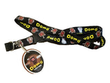 Domo-Kun All Over 36" Lanyard