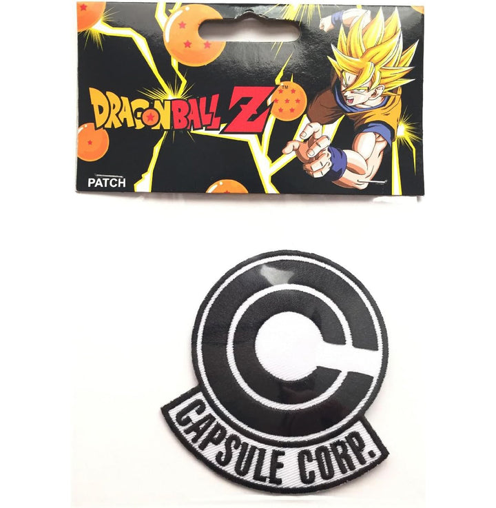 Dragon Ball Z Capsule Corp Icon Logo Patch Packaging