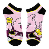 Dragon Ball Z Heroes & Villains 5-Pair Ankle Socks Majin Buu