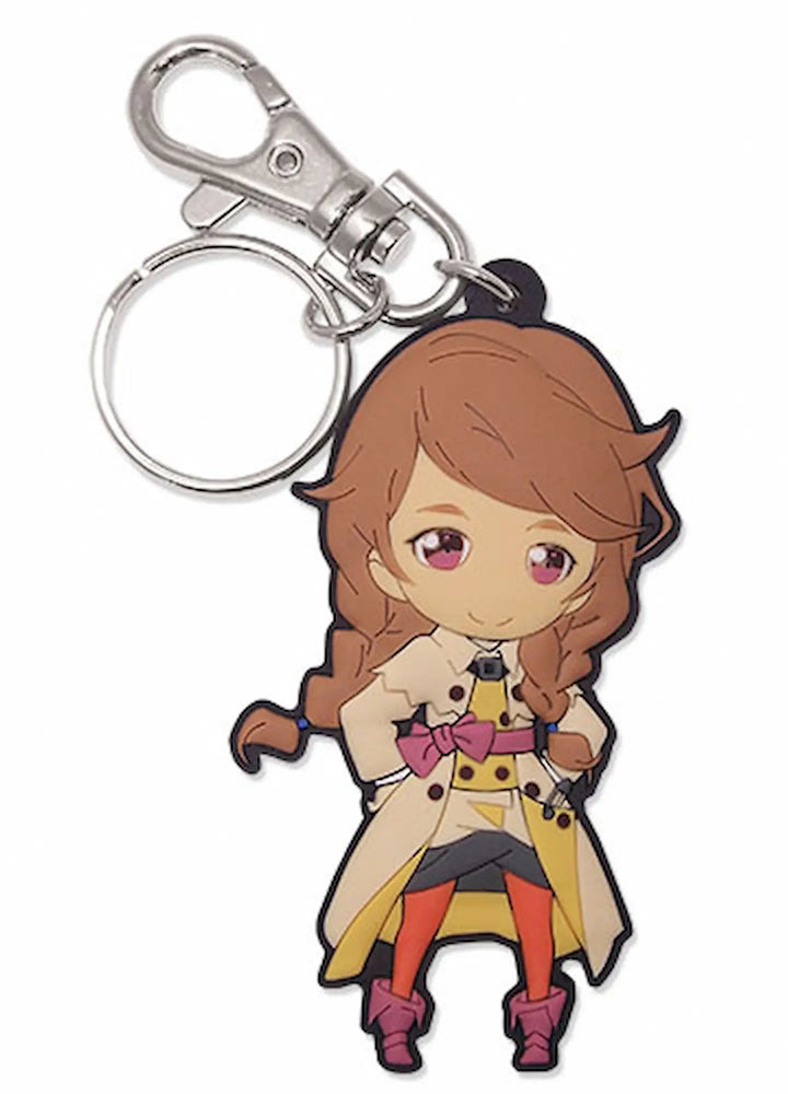 Galilei Donna Hazuki Ferrari PVC Keychain - Galileo's Descendant Anime Accessory