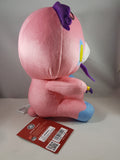 Gloomy Bear Pink Zombie Plush Doll Left Side