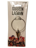 Gurren Lagann Core Drill Keychain Front