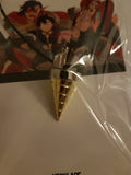 Gurren Lagann Core Drill Necklace Close Up