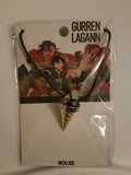 Gurren Lagann Core Drill Necklace Front