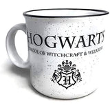 Harry Potter Hogwarts Stained Glass Crest Camper Mug 20oz
