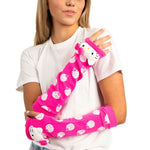 Hello Kitty Knitted Plush Arm Warmers