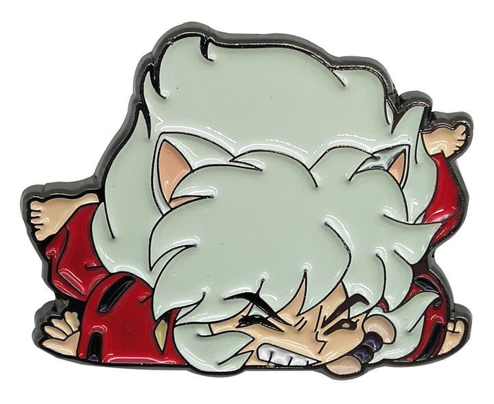 Inuyasha Sit Boy Enamel Lapel Pin