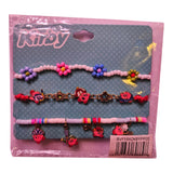 Kirby Pink Puff Abilities Bracelet Set 3-Pack