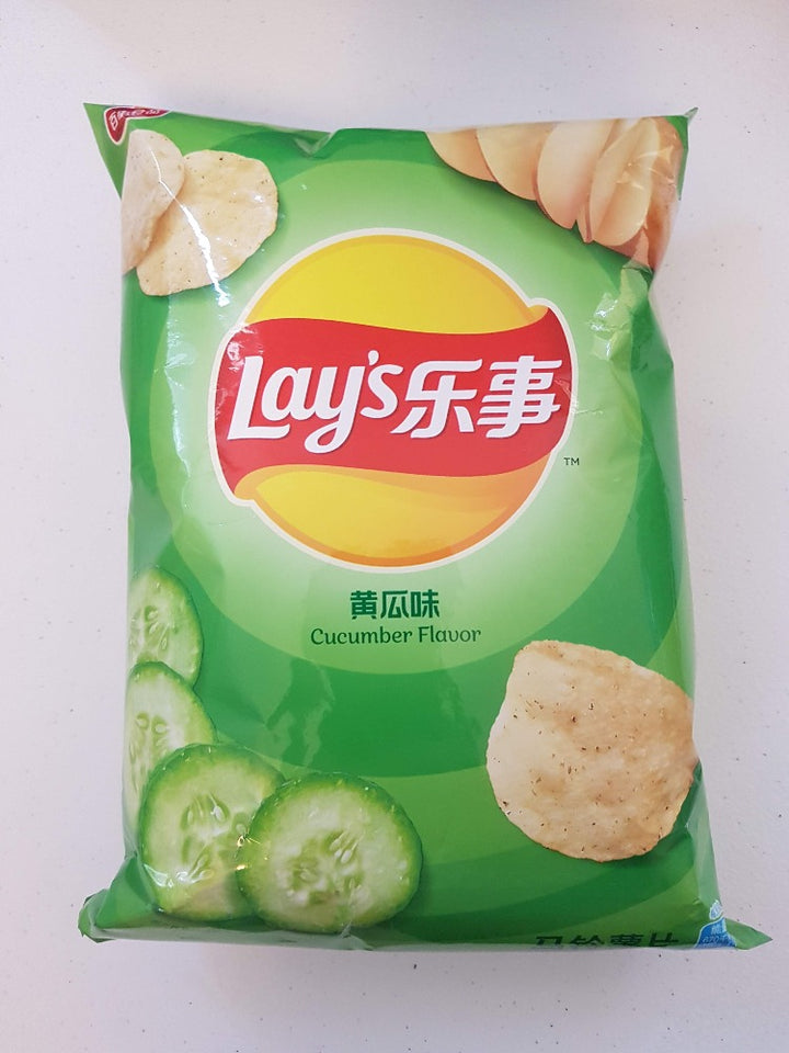 Lays Potato Chips Cucumber Flavor