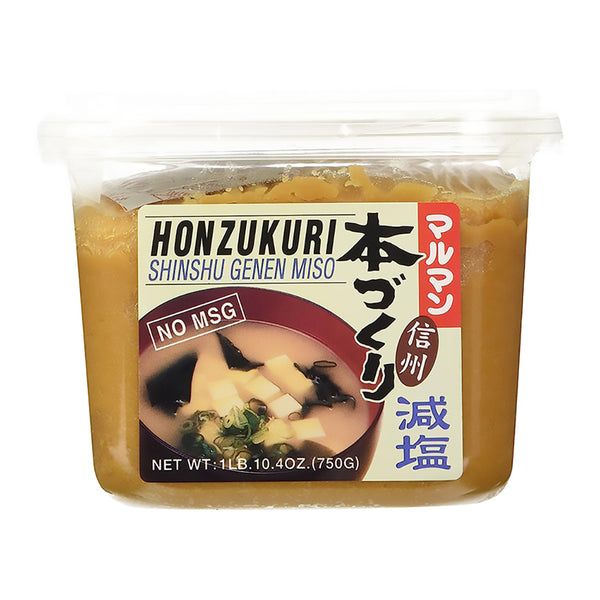 Maruman Honzukuri Low Salt Miso 26.4 Oz