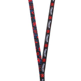 Marvel Spider-Man Across the Spider-Verse Lanyard With Logo Charm Close Up Strap
