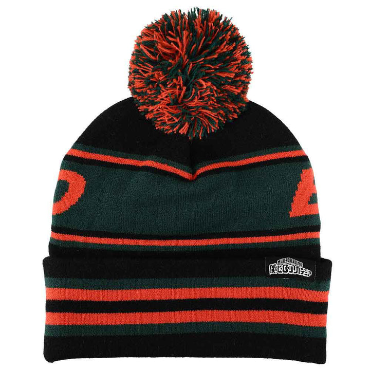 My Hero Academia Bakugo Pom Beanie Hat Back