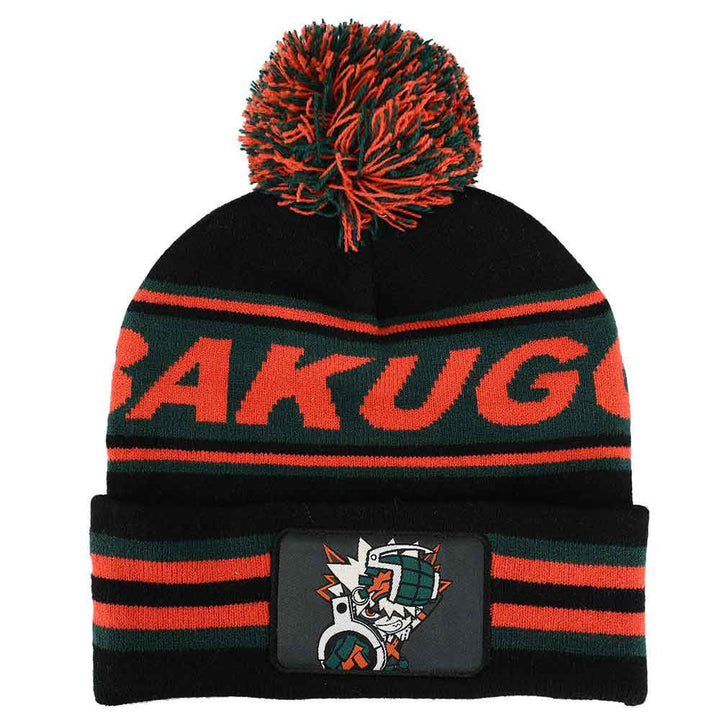 My Hero Academia Bakugo Pom Beanie Hat