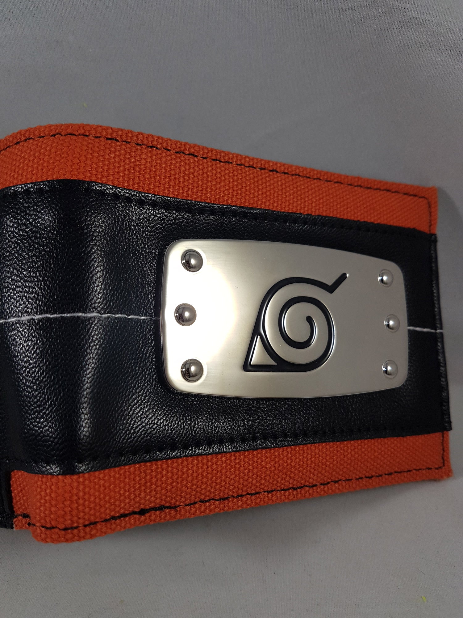 Naruto Logo Hidden Leaf Village Wallet With Chain Link NARUTO