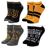 Naruto Shippuden 12 Days of Socks Advent Box Second Set of 4 of 8 Ankle Socks
