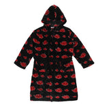 Naruto Shippuden Akatsuki Fuzzy Robe Laying Flat