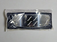 Naruto Mist Village headband with metal plate engraved with Mist Village Kirigakure symbol and packaged in plastic on a white background