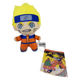 Naruto Uzumaki 5" Plush Doll With Backpack Clip