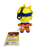 Naruto Uzumaki 5" Plush Doll With Backpack Clip