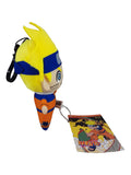 Naruto Uzumaki 5" Plush Doll With Backpack Clip