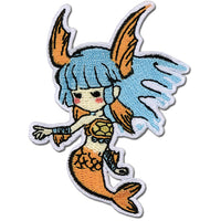 Okami Den Nanami Mermaid Iron On Patch