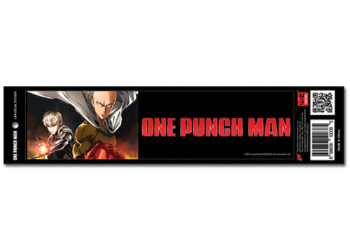One Punch Man Saitama Car Decal Bumper Sticker