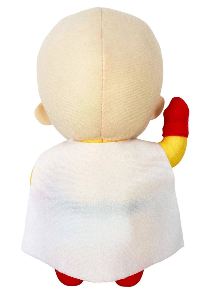 One Punch Man Saitama Caped Baldy 8" Plush Doll Back