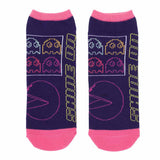 Pac-Man Retro Pixel Characters 5-Pair Ankle Socks