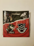 Persona 5 Morgana & Shujin Academy Lapel Pins Set of 2 Front