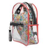 Pokemon Clear Backpack With Utility Case Left Side