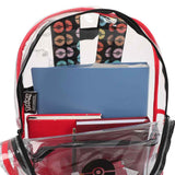 Pokemon Clear Backpack With Utility Case With Books Dramatization