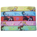 Sailor Moon Inner Senshi PVC Wristband Set Of 5