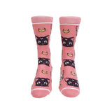 Sailor Moon Luna & Artemis Crew Socks Front