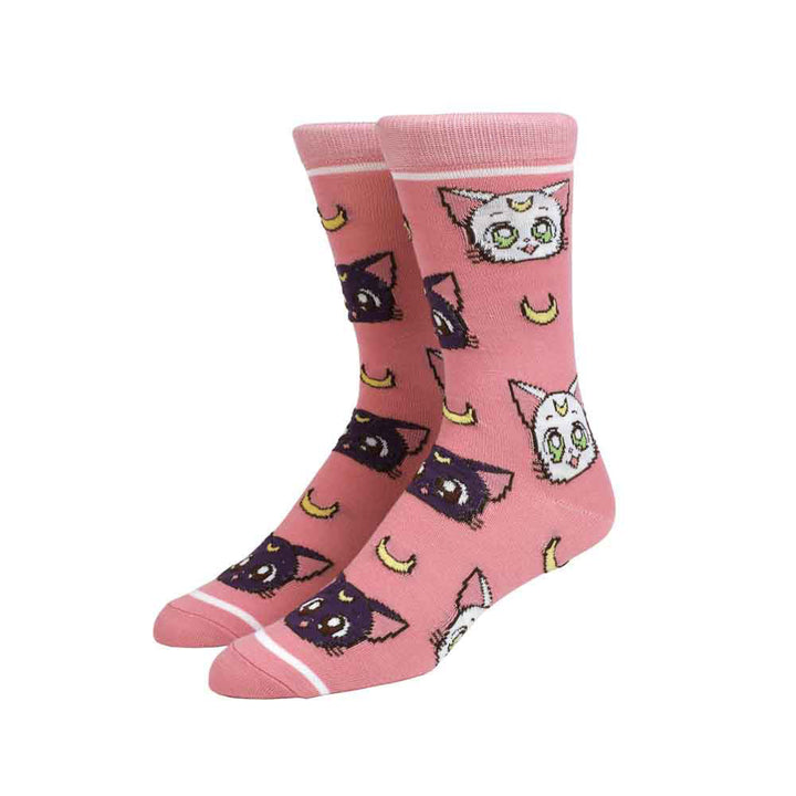 Sailor Moon Luna & Artemis Crew Socks