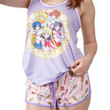 Sailor Moon Tank Top & Shorts Sleepwear Set