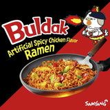 Samyang Stir Fried Flavor Spicy Hot Ramen Noodles Prepared Ready To Eat