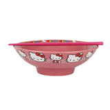 Sanrio Hello Kitty All Over Large Ramen Bowl With Chopsticks