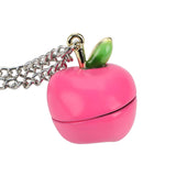 Sanrio Hello Kitty Apple Necklace With Character Charm Close Up