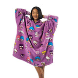 Sanrio Hello Kitty & Friends Oversized Hoodie Blanket Arms Up
